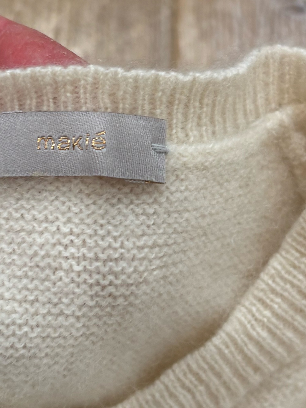 Makie Cashmere Sweater Cardigan - Picture 4 of 4